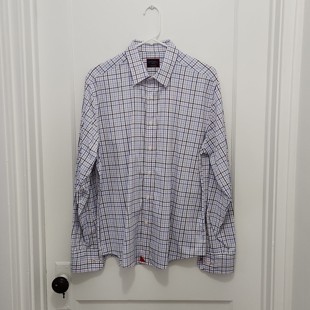UNTUCKit Button Down Dress Shirt Size Medium